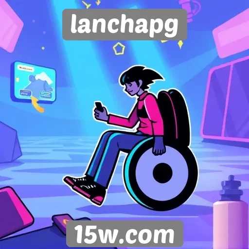 Acessibilidade do site lanchapg para jogadores novatos