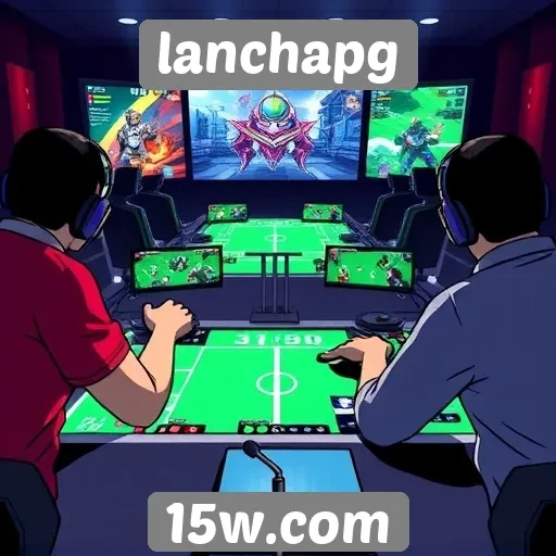 Popularidade de jogos multiplayer na plataforma lanchapg